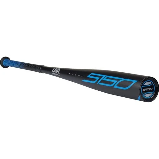 Rawlings 2022 5150 USA 2 5/8" Baseball Bat Drop (Black/Electric Blue) -Deals Baseball Store raws us1510 2 0104e6e9 e995 40fd 976f cac4dd1b5662