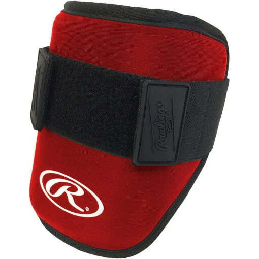 Rawlings Adult Baseball Batters Elbow Guard (Red) -Deals Baseball Store rawsredelbowguardadult