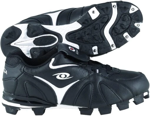 New ACACIA RBI-Low Baseball/Softball Shoes, Black/White, Size1.5 -Deals Baseball Store rbi low 201.5 da620746 3fb7 4a19 a193 01cfb4a892a5