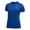 Nike Legend Veneer Women's Dri-Fit Crewneck Fitness T-Shirt Tee (Royal Blue) -Deals Baseball Store royalbluenike1