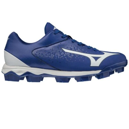 Mizuno Wave Select Nine Low Men's TPU Molded Baseball Cleats (Royal/White) -Deals Baseball Store royalwhite5