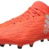 New Adidas Kids' X 16.3 Fg J Skate Soccer Cleat Red/Silver Size 2.5 -Deals Baseball Store s79489