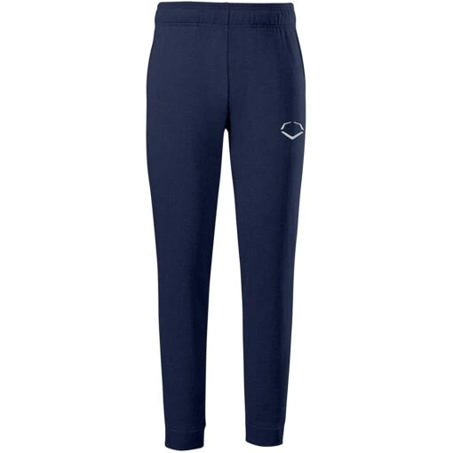 EvoShield Pro Team Baseball Youth Boy's Fleece Jogger Sweatpants (Navy) -Deals Baseball Store