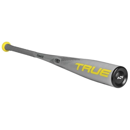 True Temper Rake 2022 USSSA 2 3/4" Baseball Bat Drop -8 (SILVER/YELLOW) -Deals Baseball Store tr ut 22 rke x 8 1