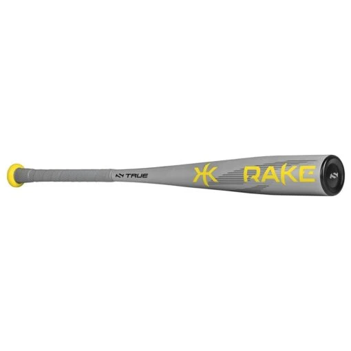 True Temper Rake 2022 USSSA 2 3/4" Baseball Bat Drop -8 (SILVER/YELLOW) -Deals Baseball Store tr ut 22 rke x 8 5