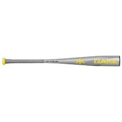 True Temper Rake 2022 USSSA 2 3/4" Baseball Bat Drop -8 (SILVER/YELLOW) -Deals Baseball Store tr ut 22 rke x 8 6