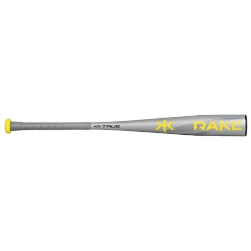 True Temper Rake 2022 USSSA 2 3/4" Baseball Bat Drop -8 (SILVER/YELLOW) -Deals Baseball Store tr ut 22 rke x 8 6