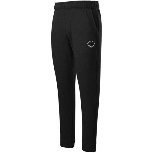 EvoShield Pro Team Baseball Youth Boy's Fleece Jogger Sweatpants (Black) -Deals Baseball Store