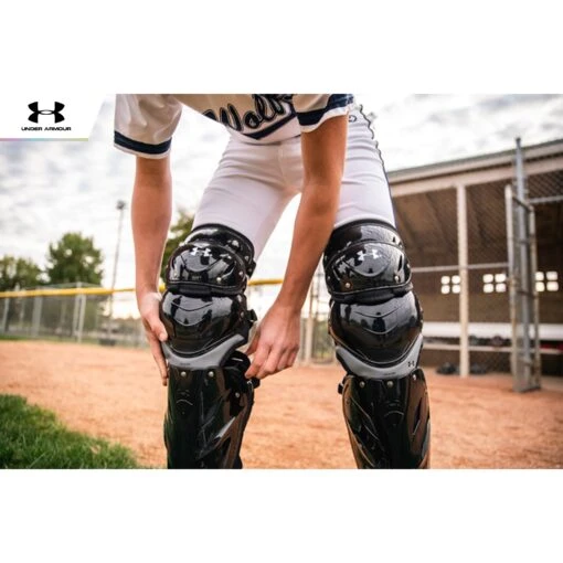 Under Armour Pro 4 NOCSAE Catcher's Equipment Gear Set Intermediate (Black) -Deals Baseball Store ua5 scaled