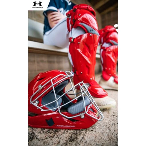 Under Armour Pro 4 NOCSAE Catcher's Equipment Gear Set Intermediate (Scarlet) -Deals Baseball Store ua7 9684cb89 3d01 40e2 baa8 a53fd22c3cfc scaled