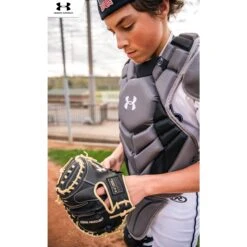 Under Armour Pro 4 NOCSAE Catcher's Equipment Gear Set Intermediate (Black) -Deals Baseball Store ua8