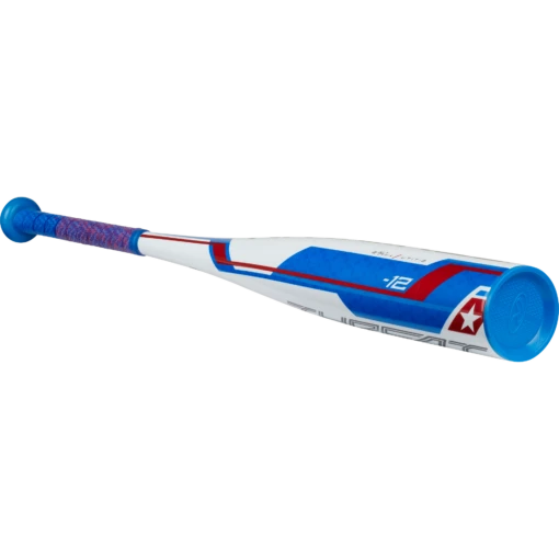 Rawlings Threat USSSA 2022 2 3/4" Barrel Baseball Bat Drop -12, (Blue/White) -Deals Baseball Store ut1t12 35