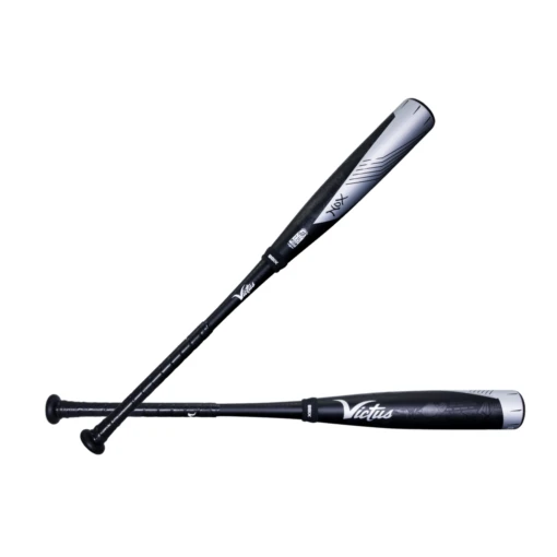 Victus Nox Two Piece Hybrid USSSA 2 3/4" Baseball Bat -8, (Black/Silver) -Deals Baseball Store victus noxtwopiecehybridusssa234baseballbat main