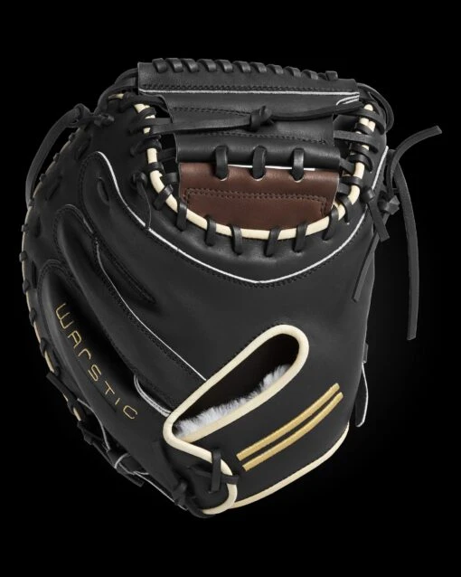 Warstic IK3 SERIES JAPANESE KIP CATCHER’S MITT- BISON STYLE -Deals Baseball Store warstic FG IK3C B 01