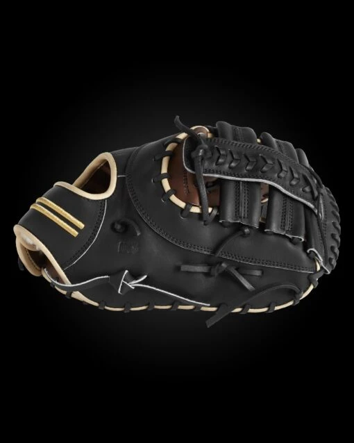 Warstic IK3 SERIES JAPANESE KIP FIRST BASE MITT- BISON STYLE -Deals Baseball Store warstic FG IK3FB B 04