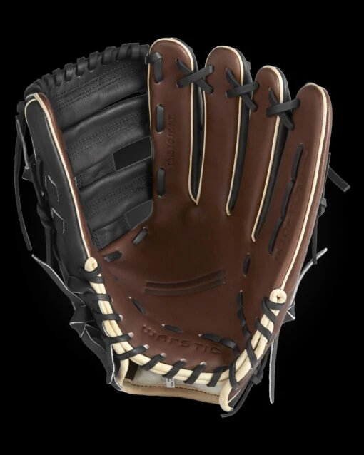 Warstic IK3 SERIES JAPANESE KIP OUTFIELD GLOVE- BISON STYLE -Deals Baseball Store warstic FG IK3OF B 02