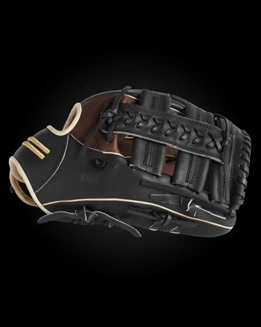 Warstic IK3 SERIES JAPANESE KIP OUTFIELD GLOVE- BISON STYLE -Deals Baseball Store warstic FG IK3OF B 03