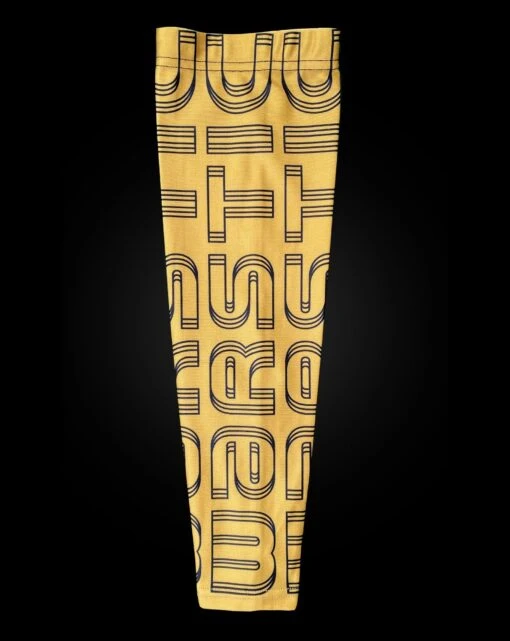 ARM SLEEVE - WARSTIC GOLD & BLACK -Deals Baseball Store warstic armsleeves warsticGold1