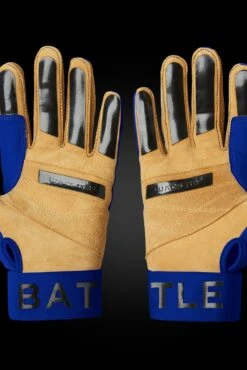 WORKMAN3 BATTING GLOVES "BLUE/BLACK" -Deals Baseball Store warstic baseball battinggloves workman3 blue 3