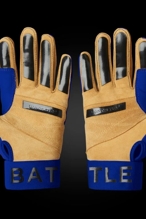 WORKMAN3 BATTING GLOVES "BLUE/BLACK" -Deals Baseball Store warstic baseball battinggloves workman3 blue 3 scaled