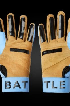 WORKMAN3 BATTING GLOVES "LIGHT BLUE" -Deals Baseball Store warstic baseball battinggloves workman3 caroblue 3