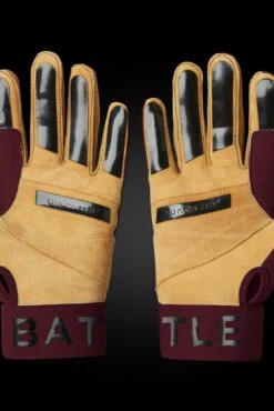 WORKMAN3 BATTING GLOVES "MAROON" -Deals Baseball Store warstic baseball battinggloves workman3 maroon 2