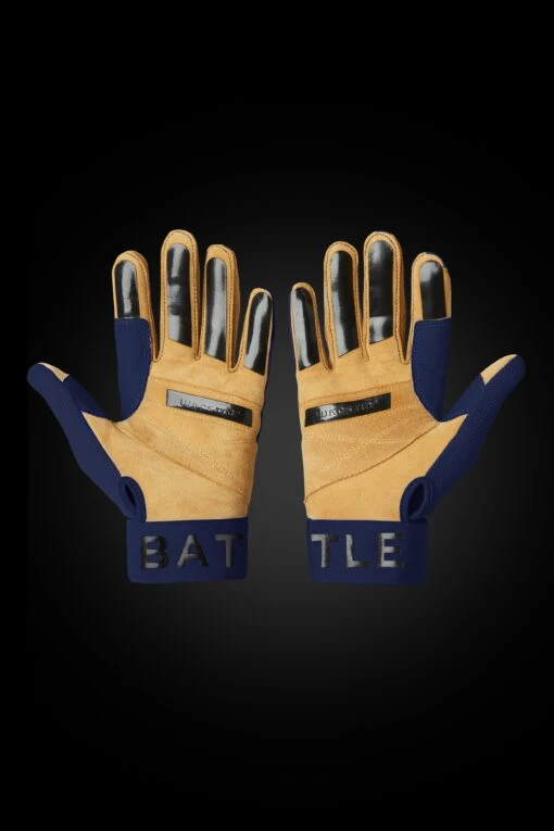 WORKMAN3 BATTING GLOVES "NAVY" -Deals Baseball Store warstic baseball battinggloves workman3 navy 2 scaled