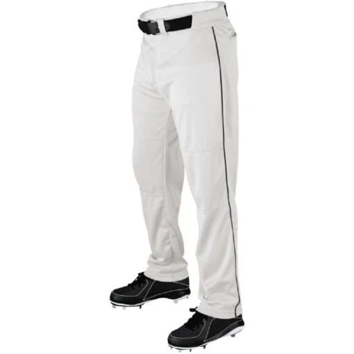 Wilson Men's Adult Baseball Pants Relaxed Fit With Piping (White) -Deals Baseball Store whiteblack f1ca82f6 c6f9 4636 a0e6 e563420f0d09