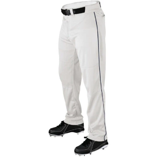 Wilson Men's Adult Baseball Pants Relaxed Fit With Piping (White/Royal) -Deals Baseball Store whitenavy 6cf27956 3110 4e36 a50a d93463b16a3f