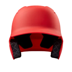 Evoshield XVT Matte Adult Baseball Batters Helmet (Scarlet) -Deals Baseball Store wtv7115sc 1 evo xvt batting helmet matte red