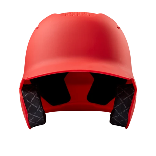 Evoshield XVT Matte Adult Baseball Batters Helmet (Scarlet) -Deals Baseball Store