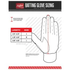 Rawlings Workhorse Youth Baseball Batting Gloves (Red) -Deals Baseball Store youth batting glove br51by size chart d4eec51b 379e 43f4 a1ee 4f8e8c4b402e